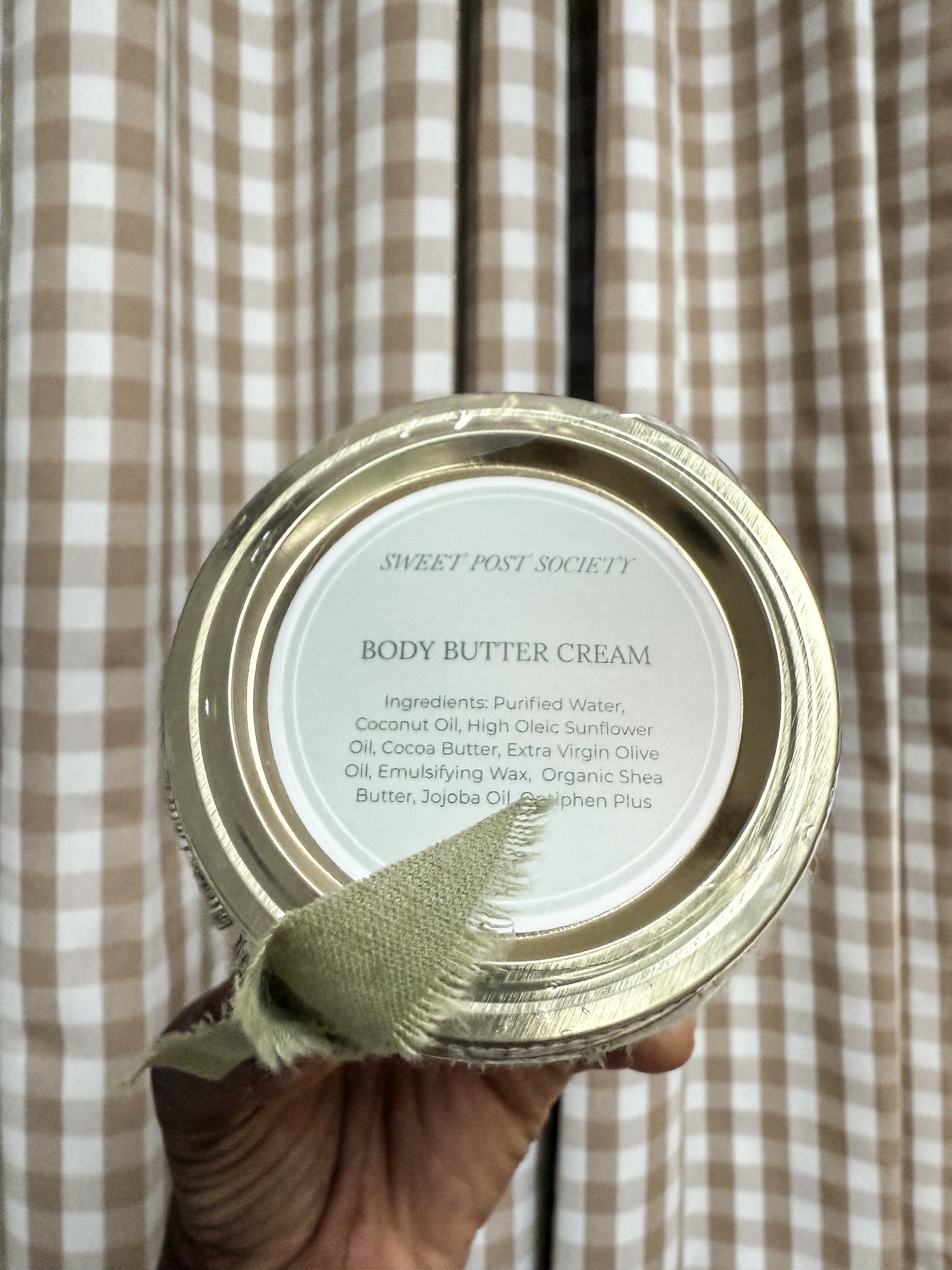 SPS Natural Body Butter Cream