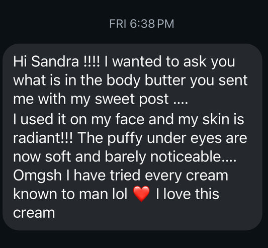 SPS Natural Body Butter Cream