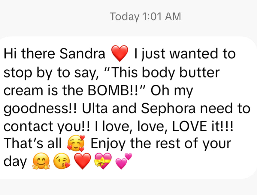 SPS Natural Body Butter Cream